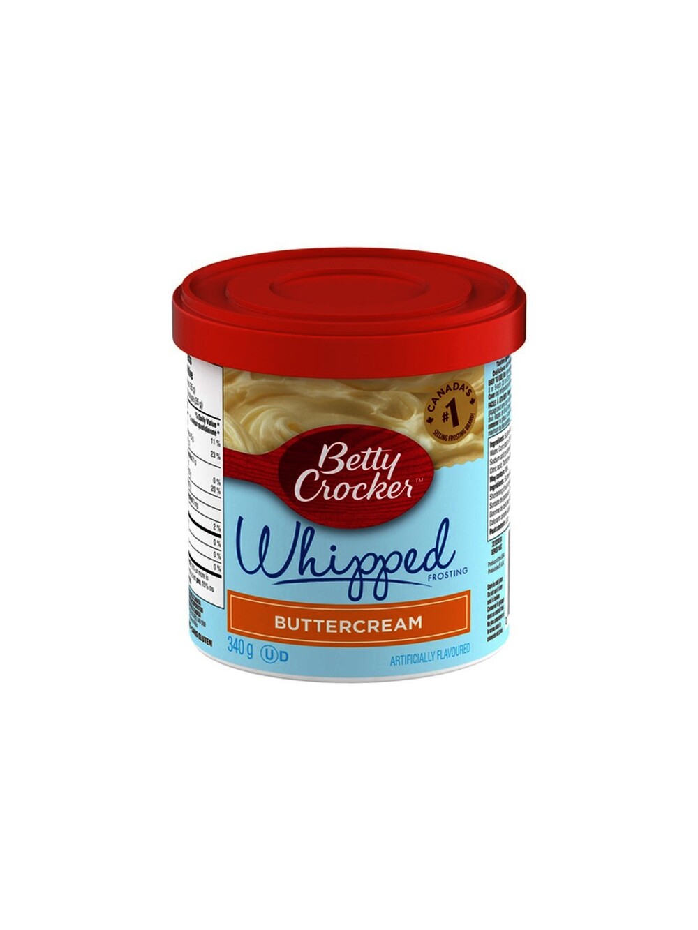 Betty Crocker - Frosting - Whipped Buttercream Flavour, 340 Grams Package Of